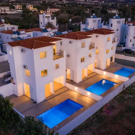 Contemporary 3 Bedroom Villa With A Private Pool Outside Paphos * Pafos